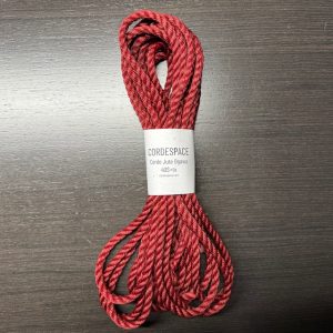 Corde de jute Ogawa 8m rouge traitée
