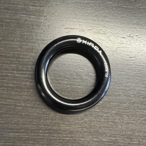 Cercle rond métal noir