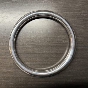Grand anneau aluminium large 10"x1"